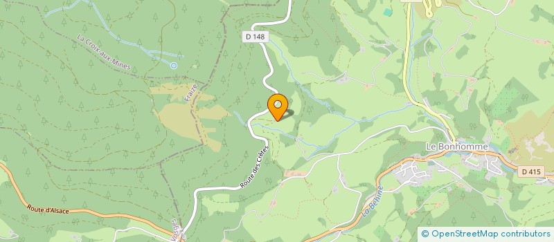 localisation de l'entreprise MONSIEUR DENIS DIDIERJEAN  LAPOUTROIE