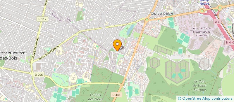 localisation de l'entreprise MONSIEUR DENIS DOLNICEANU  FLEURY-MEROGIS