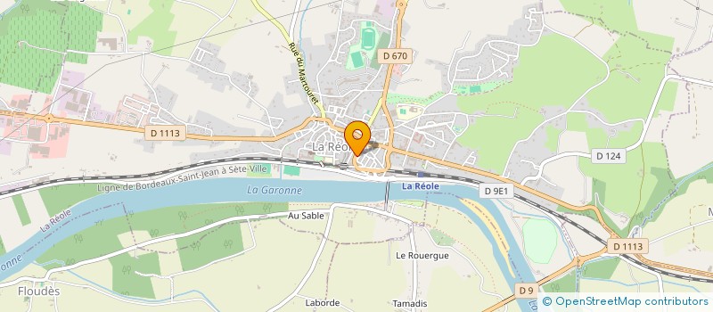 localisation de l'entreprise MONSIEUR DENIS DOMINGUEZ à LA REOLE