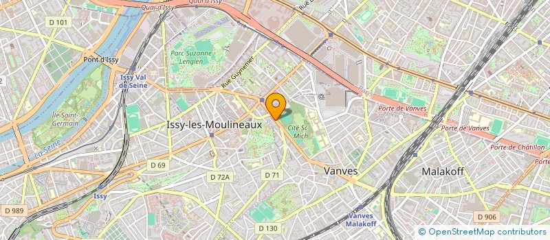 localisation de l'entreprise MONSIEUR DENIS DOREL à VANVES