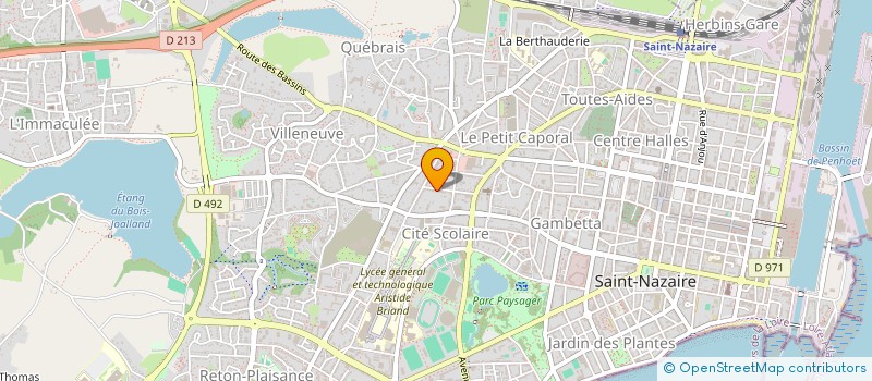 localisation de l'entreprise MONSIEUR DENIS DOUAUD à SAINT-NAZAIRE