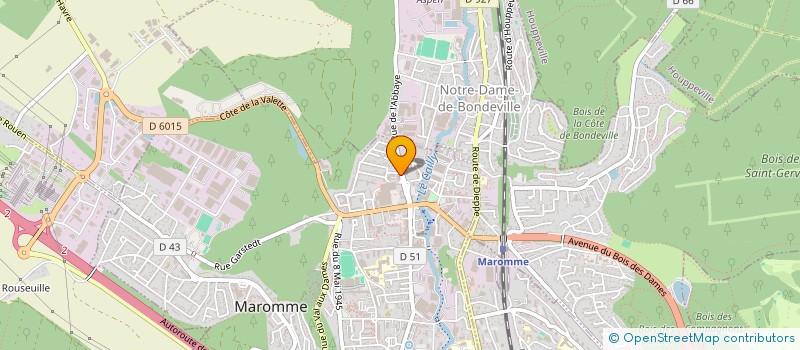 localisation de l'entreprise MONSIEUR DENIS DOULIEZ  MAROMME