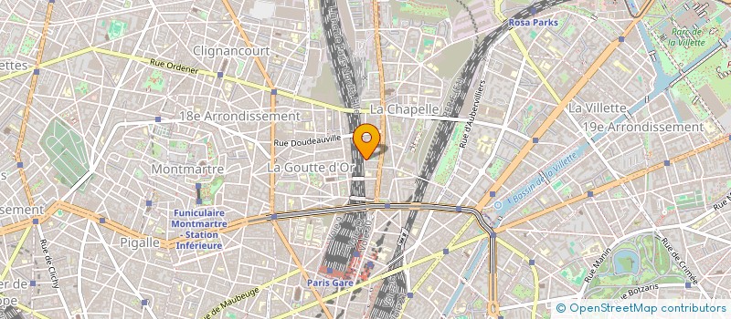 localisation de l'entreprise MONSIEUR DENIS DREVILLON  PARIS