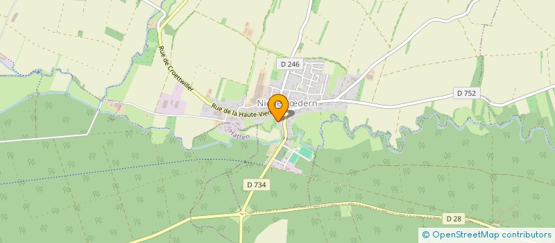 localisation de l'entreprise MONSIEUR DENIS DRION  NIEDERRDERN