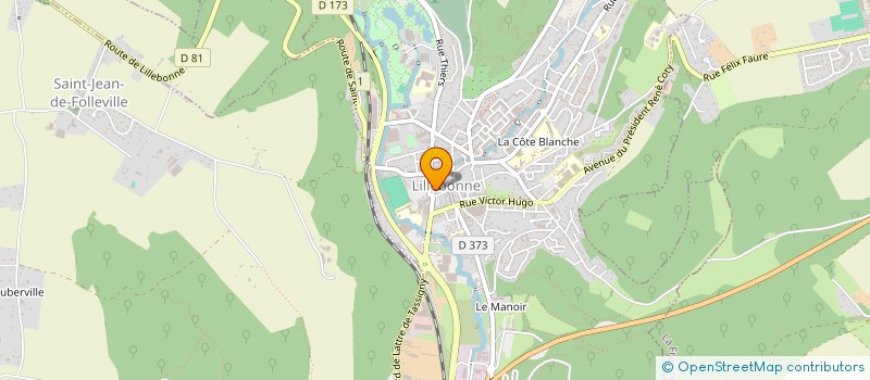 localisation de l'entreprise MONSIEUR DENIS DROUET à LILLEBONNE
