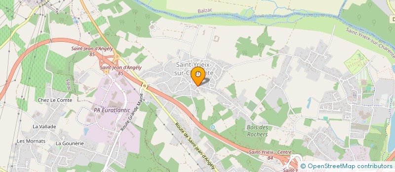 localisation de l'entreprise MONSIEUR DENIS DUBERNET à SAINT-YRIEIX-SUR-CHARENTE