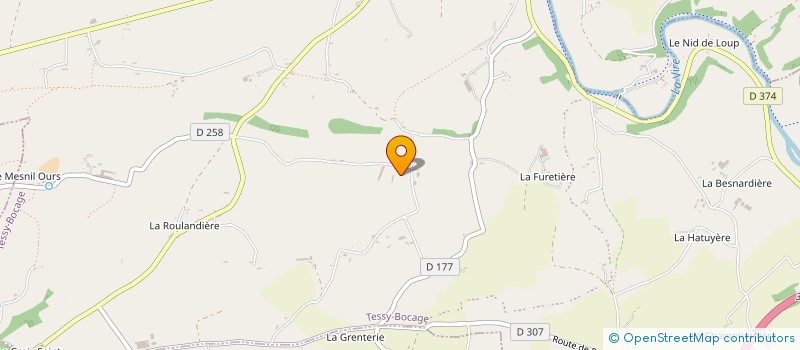 localisation de l'entreprise MONSIEUR DENIS DUBOIS à TESSY-BOCAGE