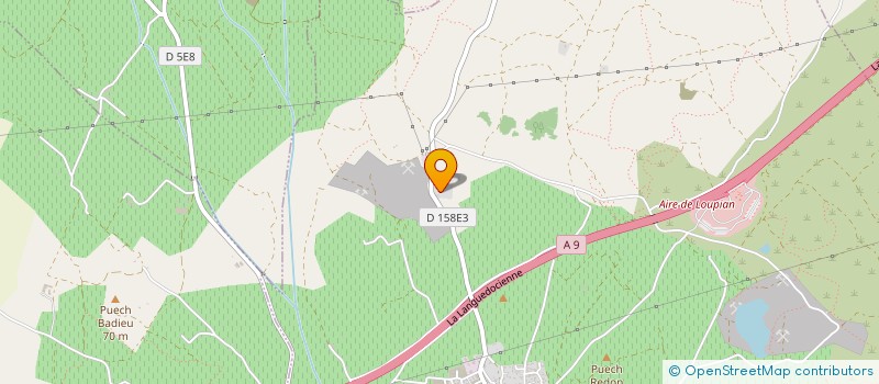 localisation de l'entreprise MONSIEUR DENIS DUBOS  LOUPIAN