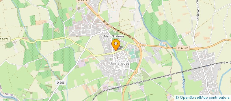 localisation de l'entreprise MONSIEUR DENIS DUFOUR  AIMARGUES