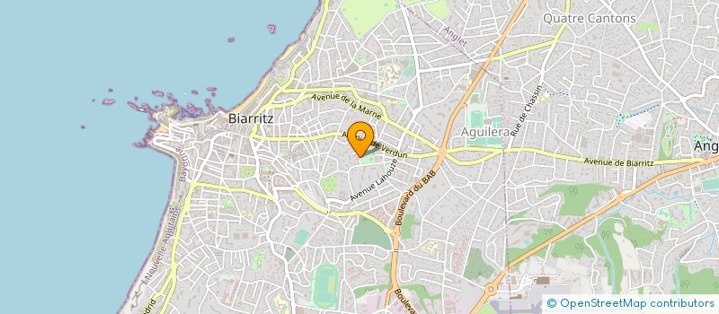 localisation de l'entreprise MONSIEUR DENIS DUGAY à BIARRITZ