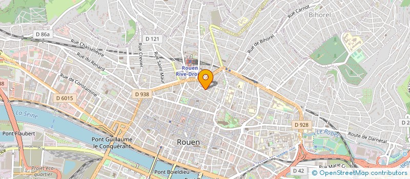 localisation de l'entreprise MONSIEUR DENIS DULIEU à ROUEN