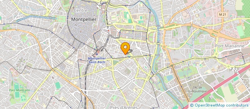 localisation de l'entreprise MONSIEUR DENIS DUMAS à MONTPELLIER