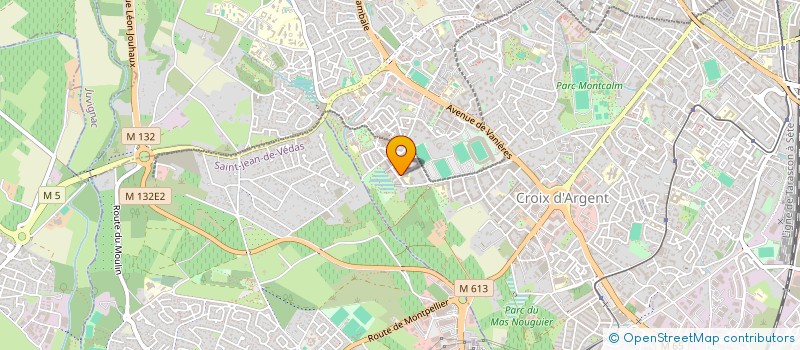 localisation de l'entreprise MONSIEUR DENIS DUMAS à MONTPELLIER