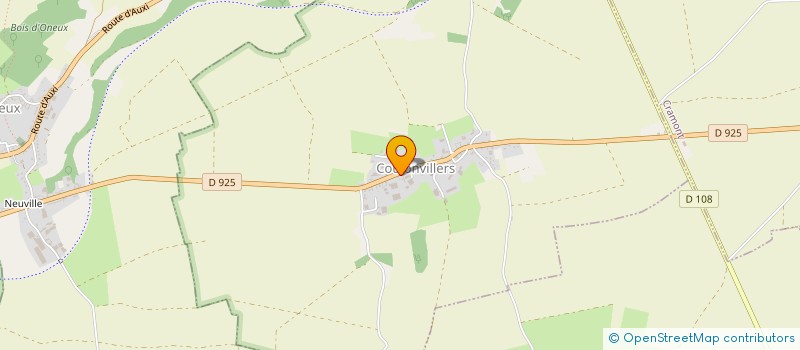 localisation de l'entreprise MONSIEUR DENIS DUPONT  COULONVILLERS