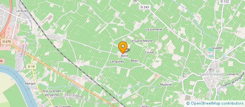 localisation de l'entreprise MONSIEUR DENIS DUPUY à SAINT-EMILION