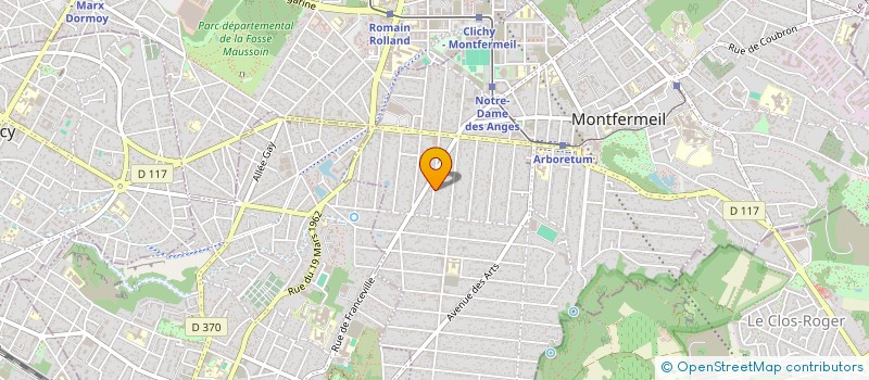 localisation de l'entreprise MONSIEUR DENIS DVORSCHI  MONTFERMEIL