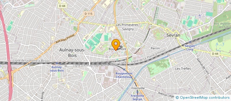 localisation de l'entreprise MONSIEUR DENIS DZELADIN à SEVRAN