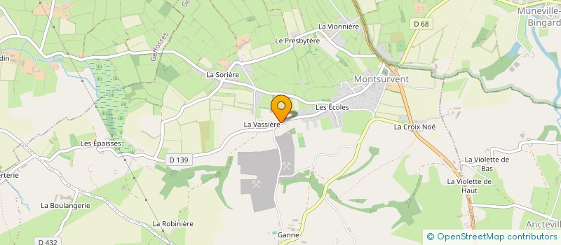 localisation de l'entreprise MONSIEUR DENIS EDINE à GOUVILLE-SUR-MER