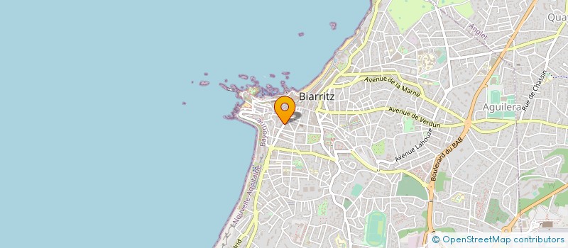 localisation de l'entreprise MONSIEUR DENIS ELIARD à BIARRITZ