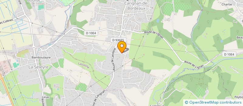 localisation de l'entreprise MONSIEUR DENIS EME  CARIGNAN-DE-BORDEAUX