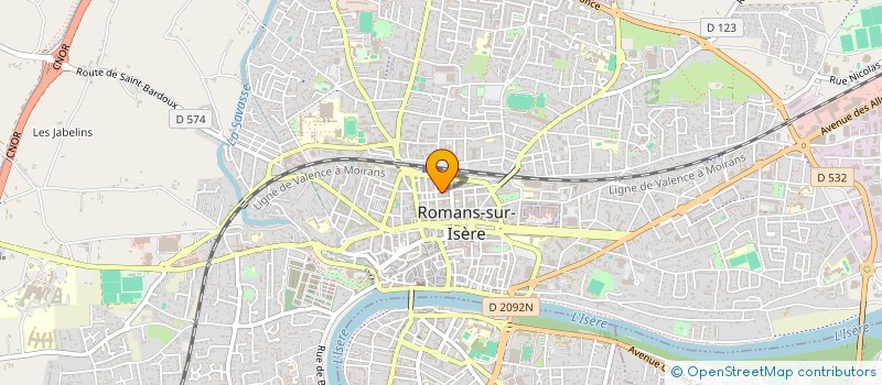 localisation de l'entreprise MONSIEUR DENIS EMINI  ROMANS-SUR-ISERE