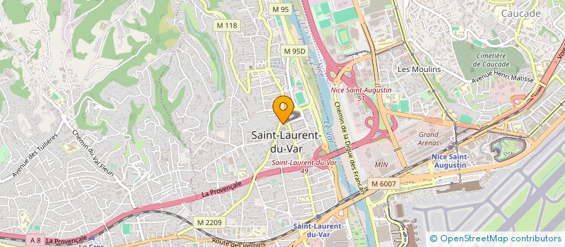 localisation de l'entreprise MONSIEUR DENIS ERTLEN à SAINT-LAURENT-DU-VAR