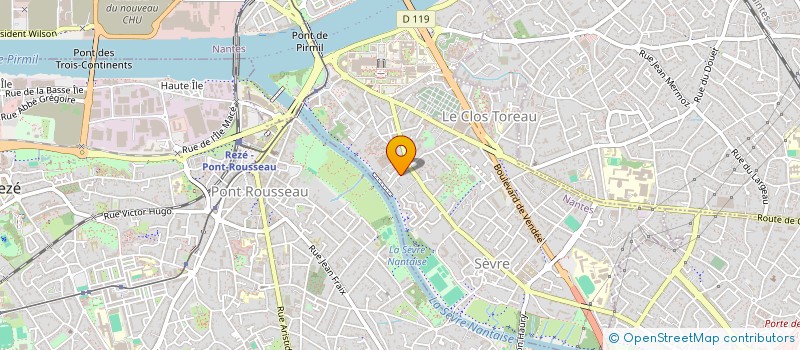 localisation de l'entreprise MONSIEUR DENIS ESLAN à NANTES