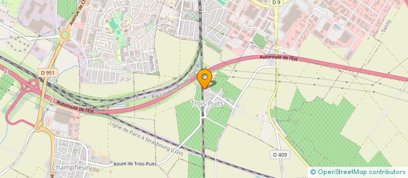 localisation de l'entreprise MONSIEUR DENIS FABRE  TROIS-PUITS