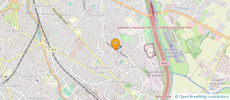 localisation de l'entreprise MONSIEUR DENIS FAICK à TOULOUSE