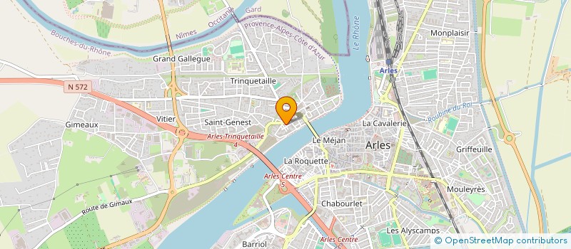 localisation de l'entreprise MONSIEUR DENIS FALASCHI  ARLES