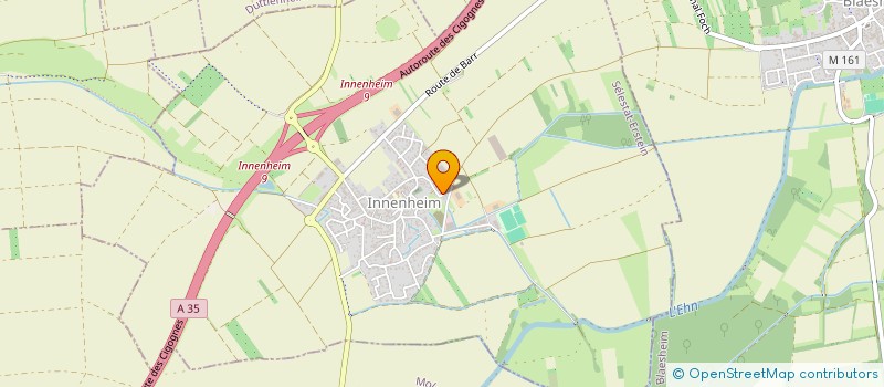 localisation de l'entreprise MONSIEUR DENIS FARNER  INNENHEIM