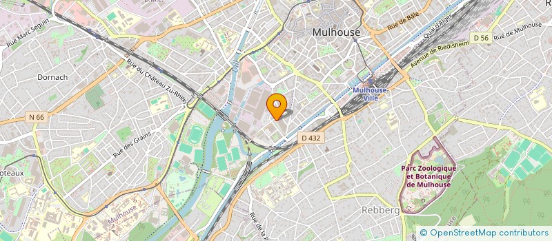 localisation de l'entreprise MONSIEUR DENIS FAROUD  MULHOUSE