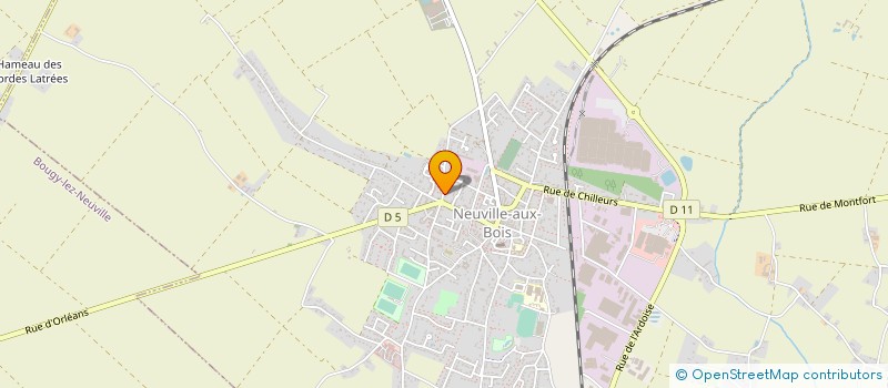 localisation de l'entreprise MONSIEUR DENIS FERNANDEZ à NEUVILLE-AUX-BOIS