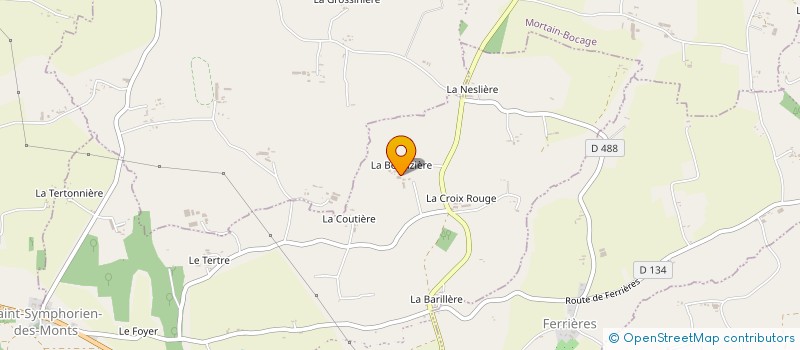 localisation de l'entreprise MONSIEUR DENIS FERRAND  BUAIS-LES-MONTS