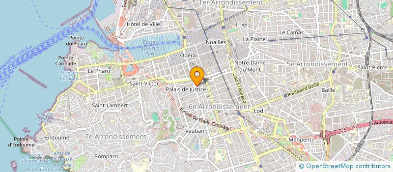 localisation de l'entreprise MONSIEUR DENIS FERRE  MARSEILLE