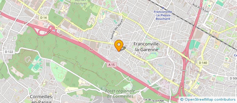 localisation de l'entreprise MONSIEUR DENIS FERRIER  FRANCONVILLE