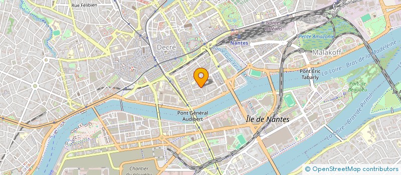 localisation de l'entreprise MONSIEUR DENIS FERROUDJ à NANTES
