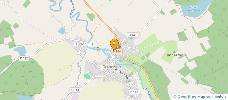 localisation de l'entreprise MONSIEUR DENIS FERRY  ESSEY-LA-COTE