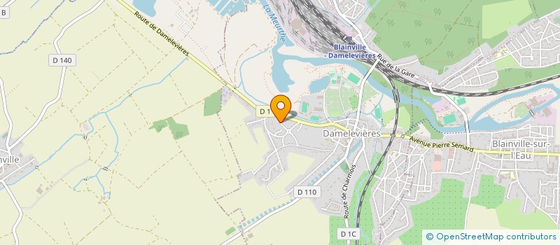 localisation de l'entreprise MONSIEUR DENIS FLORENTIN  DAMELEVIERES