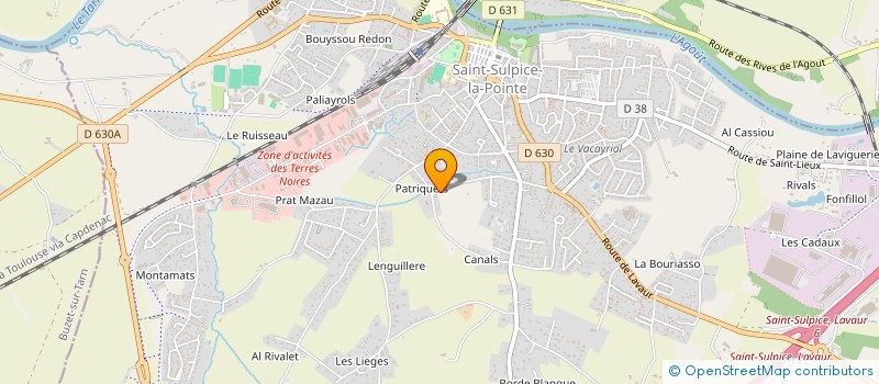localisation de l'entreprise MONSIEUR DENIS FOISSAC à SAINT-SULPICE-LA-POINTE