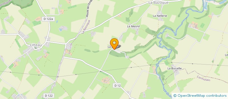 localisation de l'entreprise MONSIEUR DENIS FOLLIOT  CAHAGNOLLES