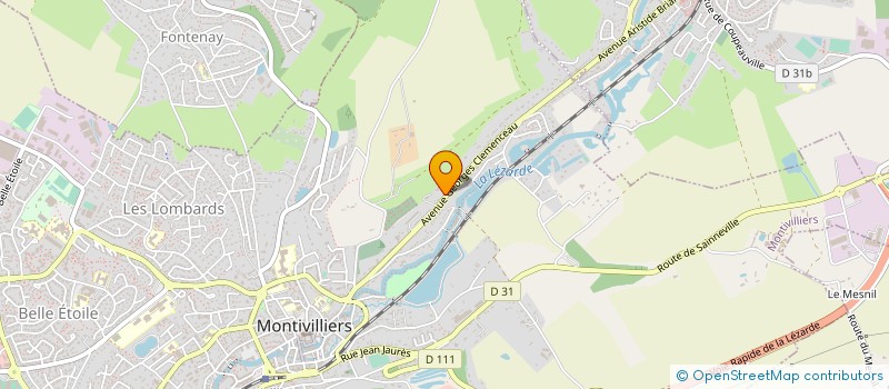 localisation de l'entreprise MONSIEUR DENIS FORTERRE à MONTIVILLIERS