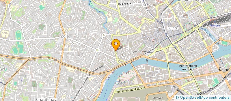 localisation de l'entreprise MONSIEUR DENIS FRADIN à NANTES
