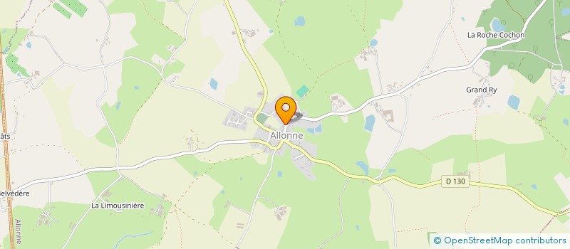 localisation de l'entreprise MONSIEUR DENIS FRANEY  ALLONNE