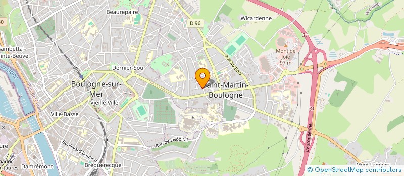 localisation de l'entreprise MONSIEUR DENIS FREEL à SAINT-MARTIN-BOULOGNE