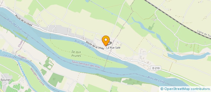 localisation de l'entreprise MONSIEUR DENIS FRIBAULT  SAINT-GERMAIN-DES-PRES