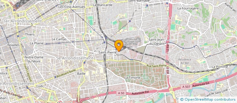 localisation de l'entreprise MONSIEUR DENIS FRONTINI  MARSEILLE