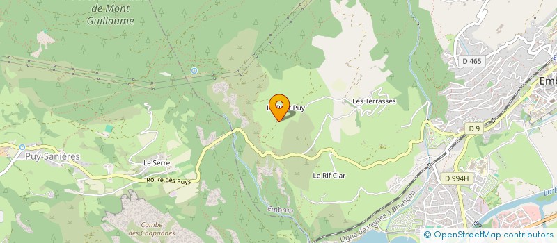 localisation de l'entreprise MONSIEUR DENIS FURESTIER  EMBRUN