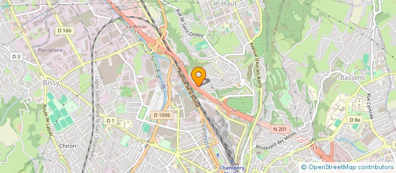 localisation de l'entreprise MONSIEUR DENIS FURRAMANI  CHAMBERY