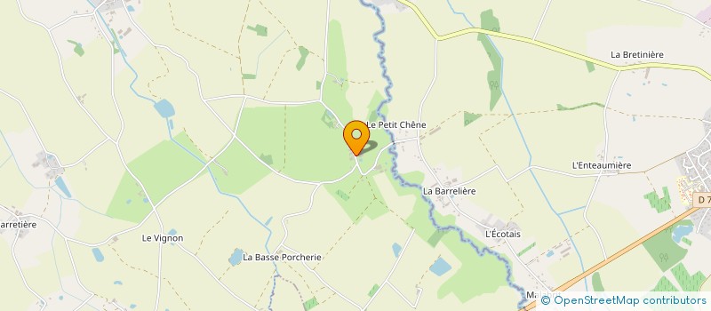 localisation de l'entreprise MONSIEUR DENIS GABORIEAU  SAINT-PHILBERT-DE-BOUAINE